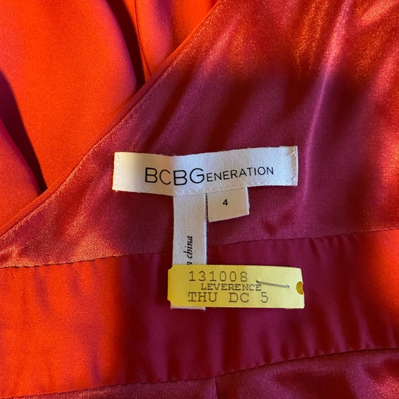 BCBG Generation 1 Shoulder SZ 4 Cocktail Dress - Picture 9 of 12